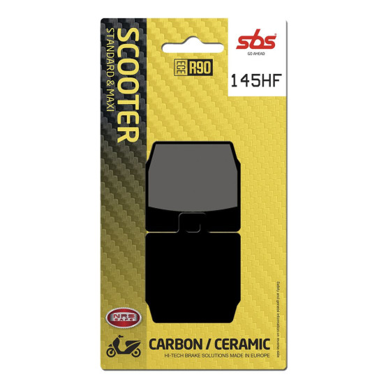 Plaquettes de frein SBS 145 HF Céramique