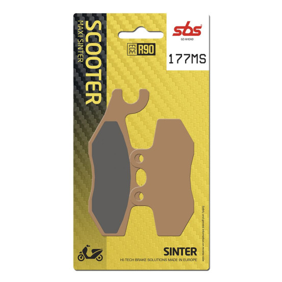 Plaquettes de frein SBS 177 MS Evo Sinter
