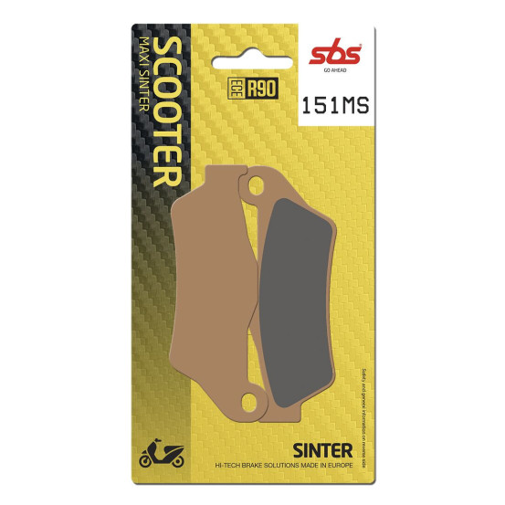 Plaquettes de frein SBS 151 MS Evo Sinter