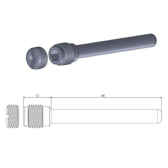 vis axe Moto Master de plaquette avant/arrière BMW/Honda/Kawasaki/KTM/Suzuki