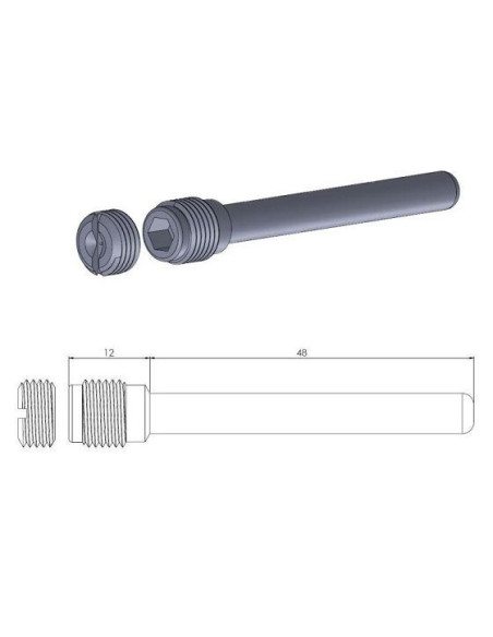 vis axe Moto Master de plaquette avant/arrière BMW/Honda/Kawasaki/KTM/Suzuki