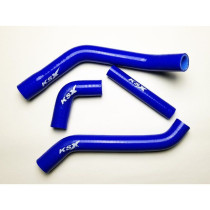 Durites de radiateur KSX renforcées silicone Yamaha 450 YZF 2018-2020 Bleu