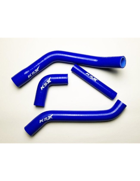 Durites de radiateur KSX renforcées silicone Yamaha 450 YZF 2018-2020 Bleu