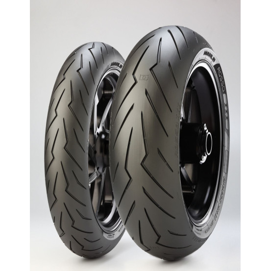 Pneu Arrière Hypersport PIRELLI DIABLO ROSSO III (M) 180/55 ZR 17 M/C (73W) TL