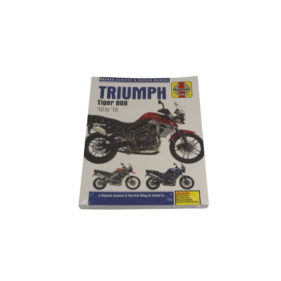 Manuel entretien et réparation HAYNES Triumph 800 Tiger 2010-2019 en Anglais
