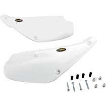 Plaques latérales MAIER pour 80/100 XR 1988-2000 - Blanc