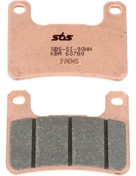 Plaquettes de frein SBS 806 HS Evo Sinter
