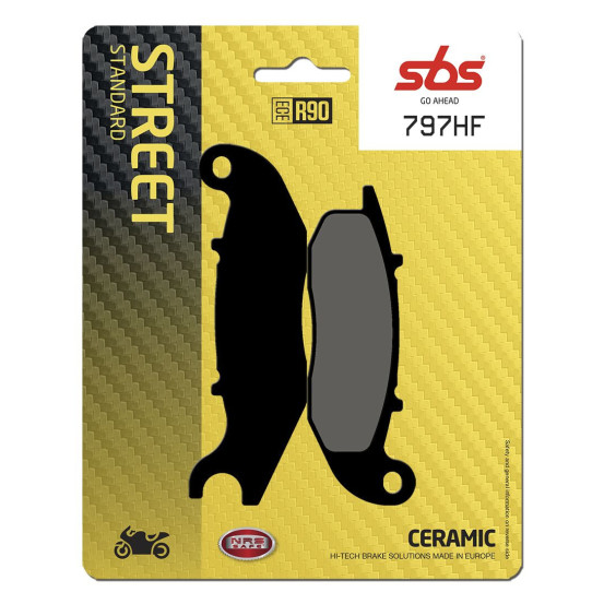 Plaquettes de frein SBS 797 HF Céramique