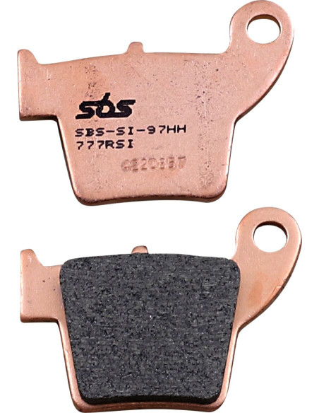 Plaquettes de frein SBS 777 RSI Sinter - Evo Sinter
