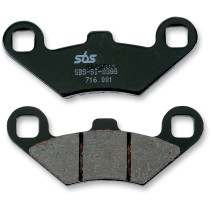Plaquettes de frein SBS 716 ATS Sinter Carbone