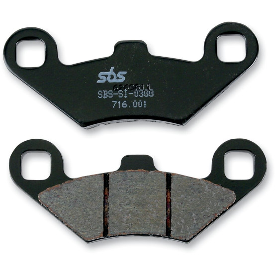 Plaquettes de frein SBS 716 ATS Sinter Carbone
