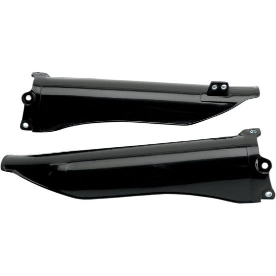 Protections de fourche - Noir - UFO Kawasaki 250 450 KXF 2006-2008 / 450 KLXR 2008-2012