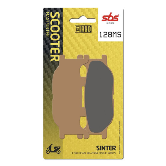Plaquettes de frein SBS 128 MS Evo Sinter