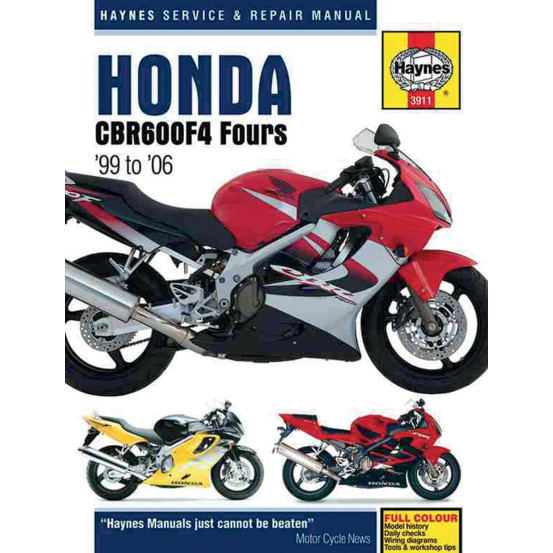 Manuel entretien et réparation HAYNES Honda 600 CBRF 1999-2006 en Anglais
