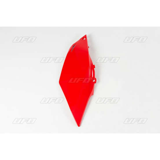 Plaque Latérale Gauche - Rouge - UFO Honda 250 CRF R 2014-2016 / 450 CRF R 2013-2016 Simple Sortie (L'Unité)