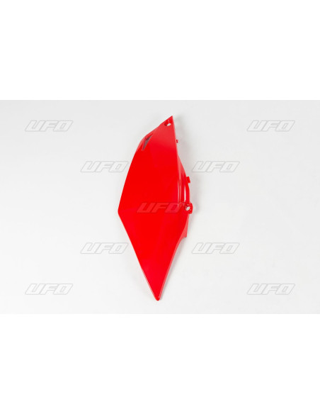 Plaque Latérale Gauche - Rouge - UFO Honda 250 CRF R 2014-2016 / 450 CRF R 2013-2016 Simple Sortie (L'Unité)