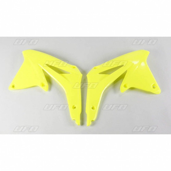 Ouïes de radiateur - Jaune Fluo - UFO Suzuki 450 RMZ 2009-2017
