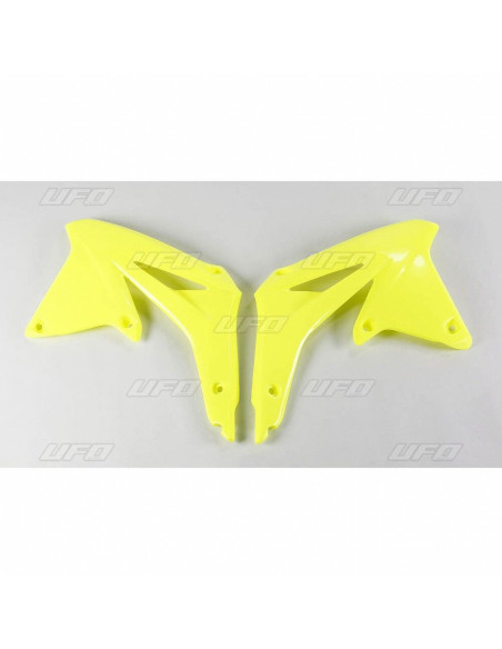Ouïes de radiateur - Jaune Fluo - UFO Suzuki 450 RMZ 2009-2017