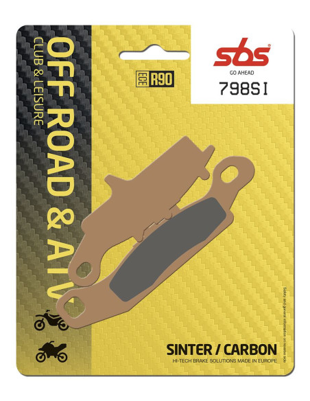 Plaquettes de frein SBS 798 SI Sinter