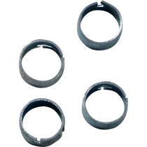 Kit 4 colliers de serrage durite FUEL STAR 10mm gris
