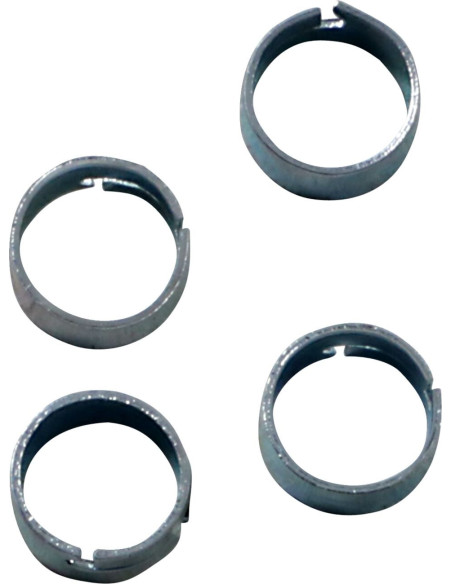 Kit 4 colliers de serrage durite FUEL STAR 10mm gris