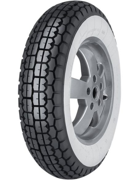 Pneu Avant/Arrière Scooter MITAS B13 3.50-8 46J TT - Flancs blancs