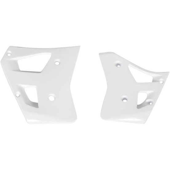 Ouies de radiateur - Blanc - UFO Yamaha 250 YZ/WRZ 1990-1992 / 360 YZ 1990