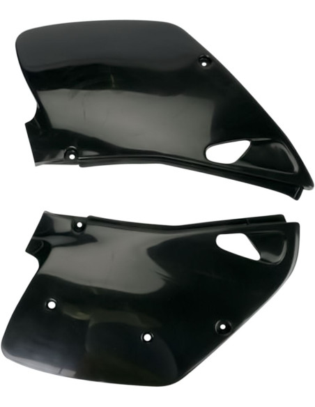 Plaques latérales - Noir - UFO Kawasaki 125 250 KX 1992-1993