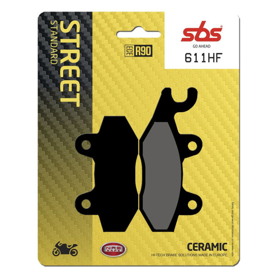 Plaquettes de frein SBS 611 HF Céramique