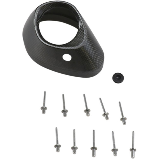 Embout de silencieux AKRAPOVIC Carbone V-EC33