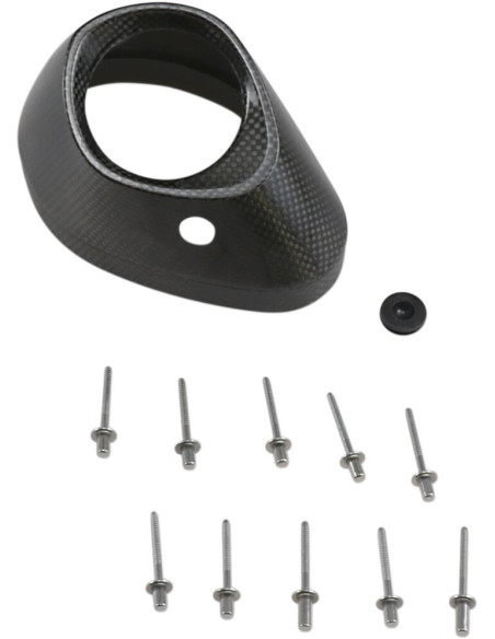 Embout de silencieux AKRAPOVIC Carbone V-EC33