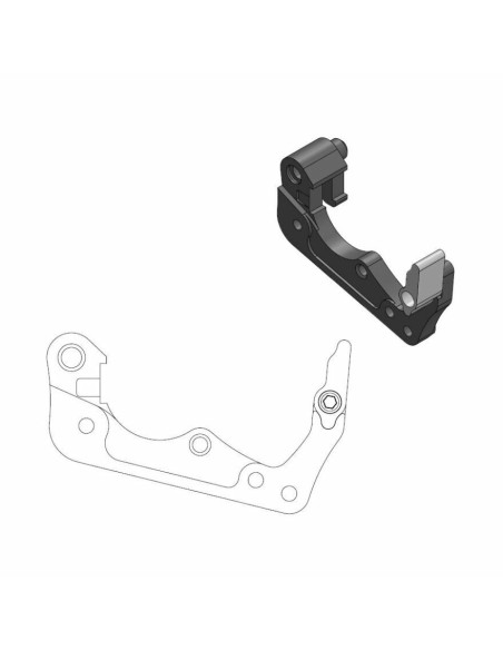 Patte de déport pour étrier de frein avant MOTO MASTER - Disque oversize 260mm - HUSQVARNA TC / TE FC / FE 2018-2020