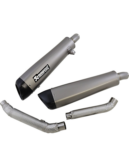 Silencieux AKRAPOVIC Titane Triumph 1200 Scrambler 2019-2020