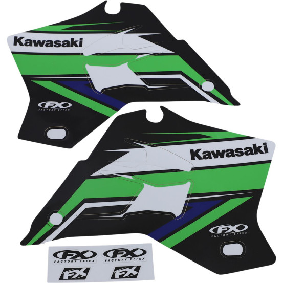 Kit Déco EVO FACTORY EFFEX Kawasaki 200-220 KDX 1995-2007