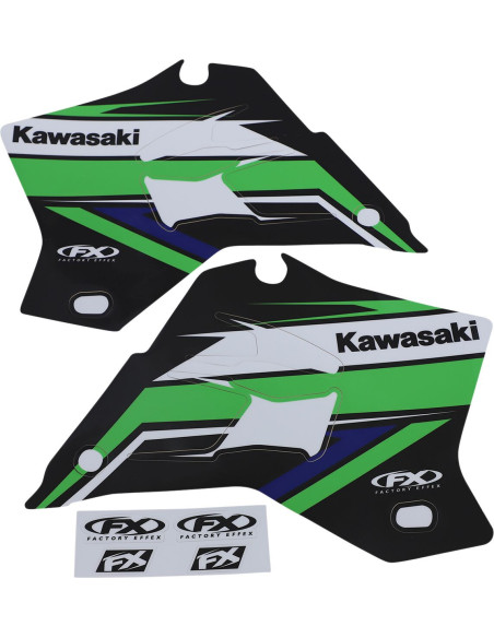 Kit Déco EVO FACTORY EFFEX Kawasaki 200-220 KDX 1995-2007
