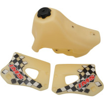 Réservoir IMS grande contenance Kawasaki 200,220 KDX 1995-2006 Translucide 12,9 litres