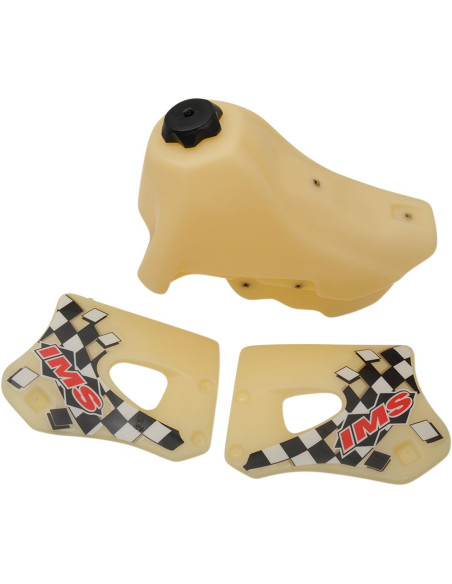 Réservoir IMS grande contenance Kawasaki 200,220 KDX 1995-2006 Translucide 12,9 litres