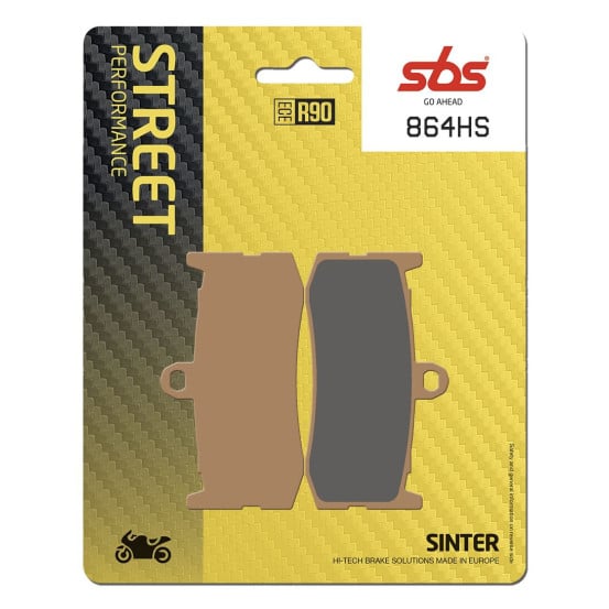 Plaquettes de frein SBS 864 HS Evo Sinter