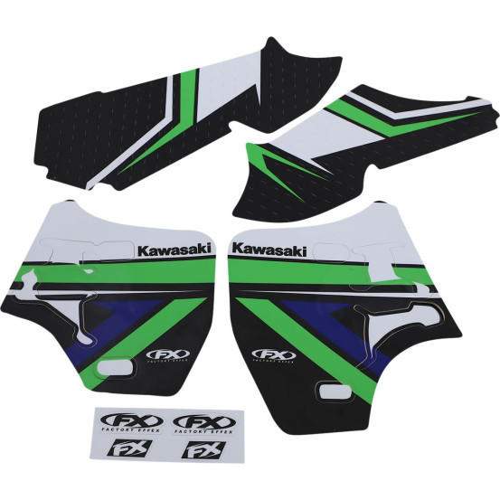 Kit Déco EVO FACTORY EFFEX Kawasaki 500 KX 1988-2004