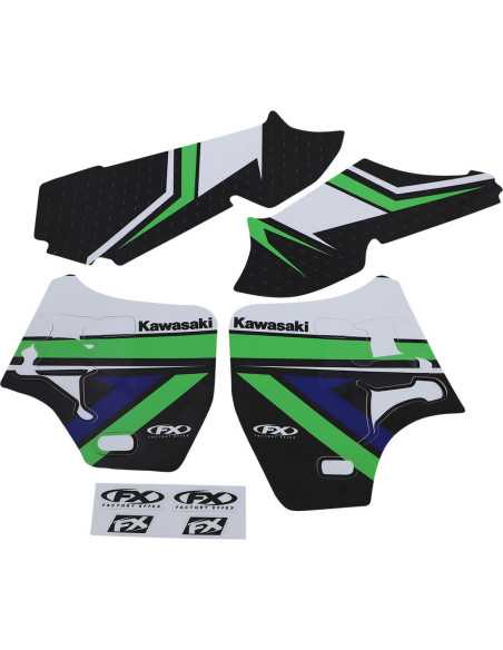 Kit Déco EVO FACTORY EFFEX Kawasaki 500 KX 1988-2004