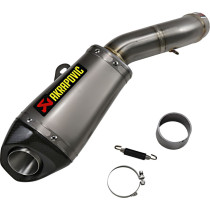 Silencieux AKRAPOVIC Titane court Kawasaki Z 900 2020