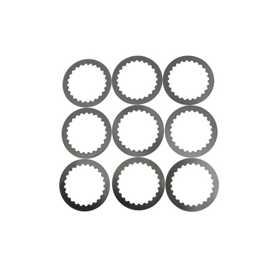 Kit 9 disques d'embrayage lisses acier HINSON Husqvarna TC/TE FC/FE KTM SX/SXF EXC/EXCF