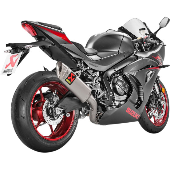 Ligne complète Racing Titane AKRAPOVIC Suzuki 1000 GSX-R 2017-2018