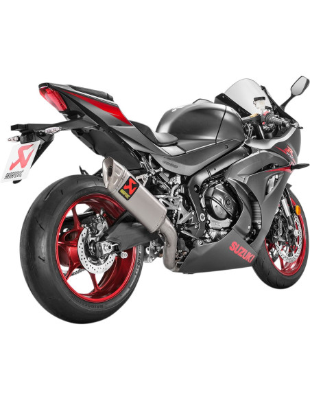 Ligne complète Racing Titane AKRAPOVIC Suzuki 1000 GSX-R 2017-2018