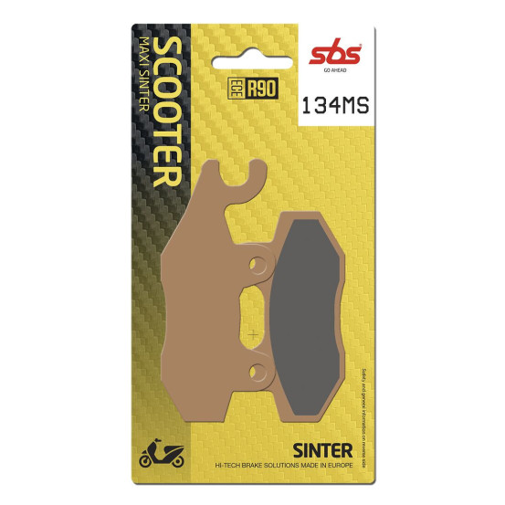 Plaquettes de frein SBS 134 MS Evo Sinter