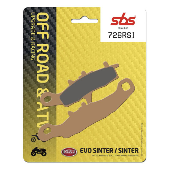 Plaquettes de frein SBS 726 RSI Sinter - Evo Sinter