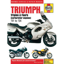 Manuel entretien et réparation HAYNES Triumph 750 Triple 1991-2004 en Anglais