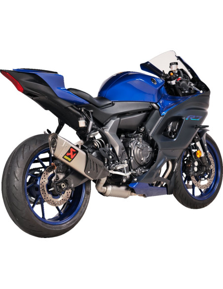 Ligne complète AKRAPOVIC Racing Line Titane YAMAHA YZF-R7 2022