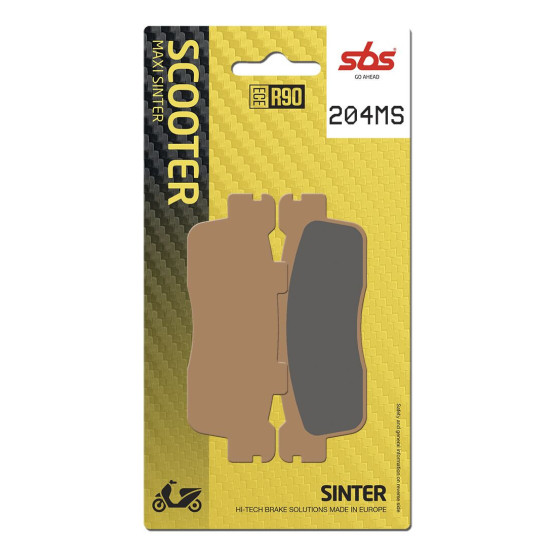 Plaquettes de frein SBS 204 MS Evo Sinter