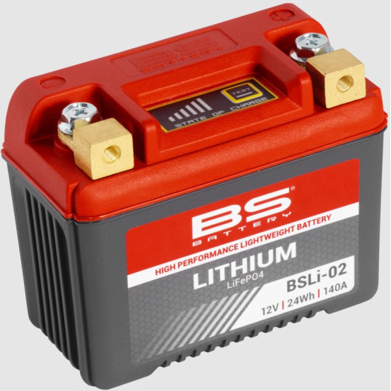 Batterie moto 12v Lithium 12v Ion BS BSLI-02 LFPXL7